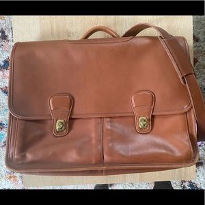 Vintage coach briefcase